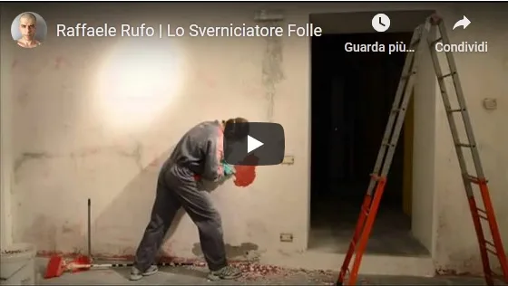 video sullo sverniciatore per muri