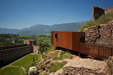 acciaio-corten-Messner Mountain Museum-restauro