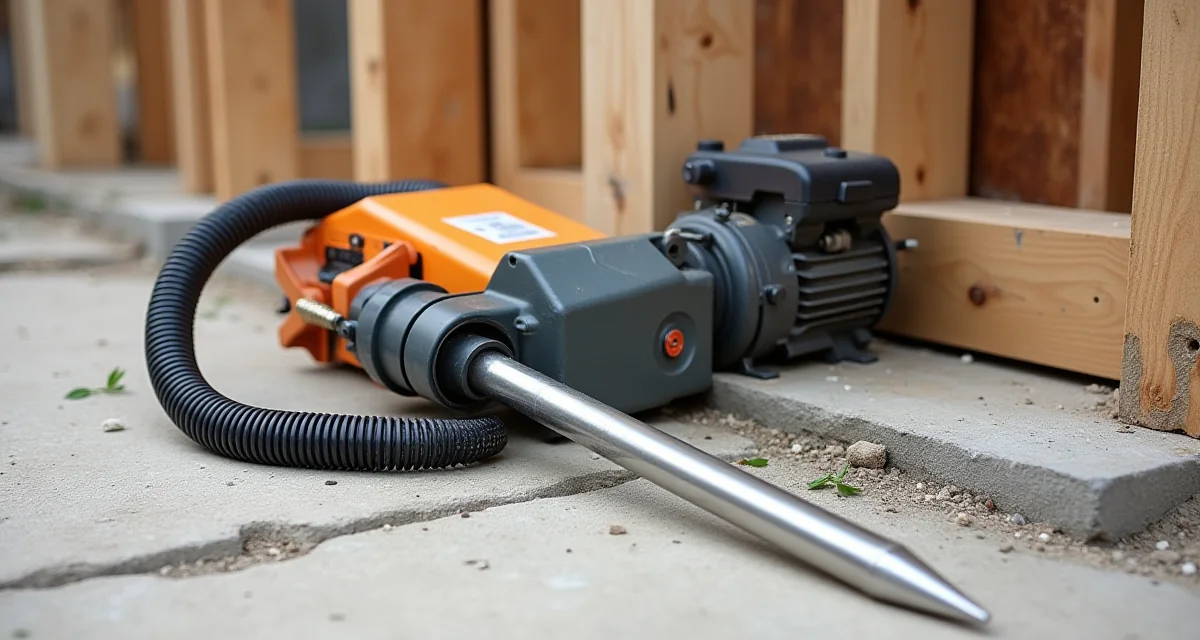 vibratore cemento
