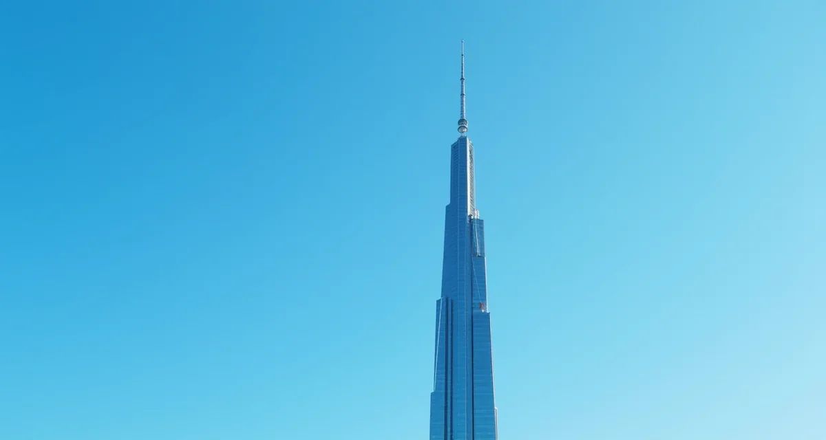 La slanciata Torre Pirelli di Milano si erge contro un cielo azzurro limpido, simbolo dell'architettura moderna milanese
