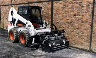 bobcat con fresa