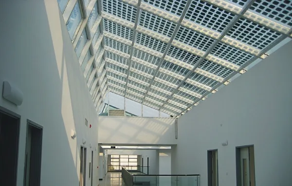 esempio di impianto fotovoltaico architettonicamente integrato