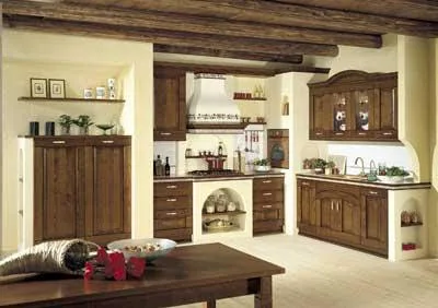 cucina-cucina in muratura-arredo