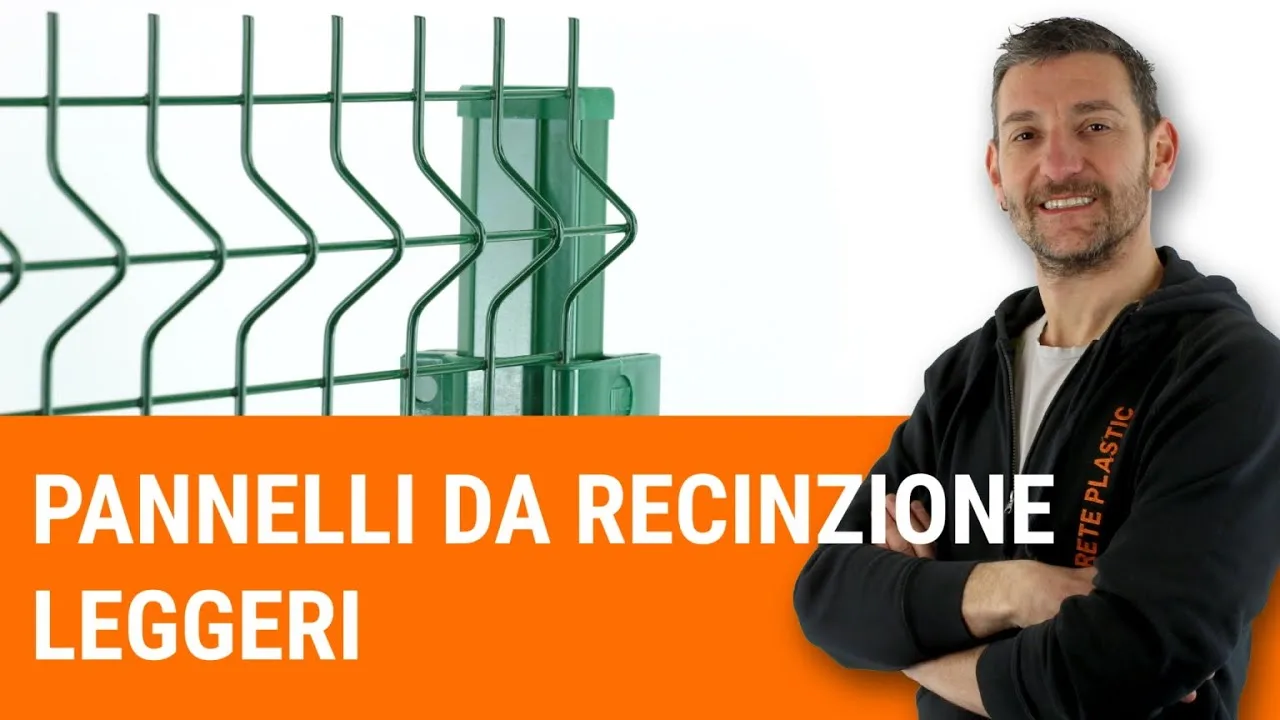 video sui pannelli per recinzioni