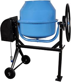 Newton Betoniera 130 litri 550 W bocca di carico 38 cm