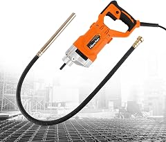 Hanchen Vibratore per Calcestruzzo 1280W Industriale (tubo 2m)