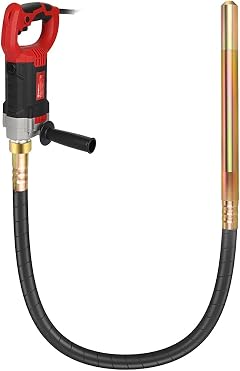 Anbull 1800W Vibratore Elettrico per Calcestruzzo (ago 35mm, 2m)