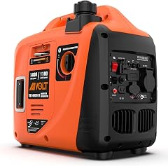 AIVOLT Generatore Inverter 1400 W Silenziato a Benzina