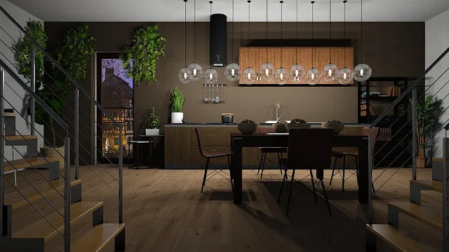 scala-in-acciaio-e-legno