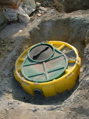 vasca Imhoff-fognatura